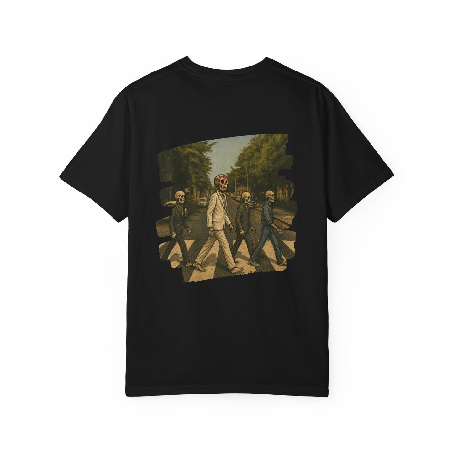 "Deadly Road" – Skeleton Crosswalk Legends Tee