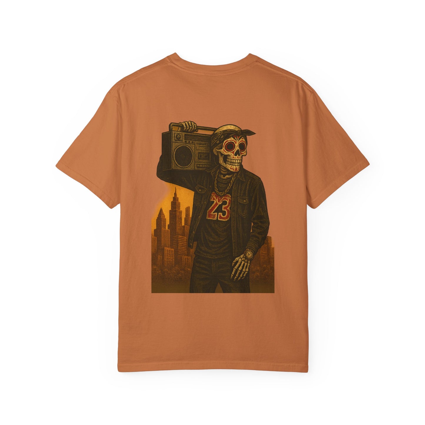"Back from the Bronx" – Skeleton Boombox Legend Tee