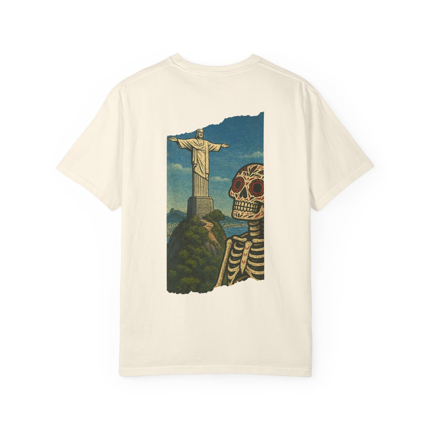 "Bones of Rio" – Skeleton in Brazil Christ the Redeemer Tee