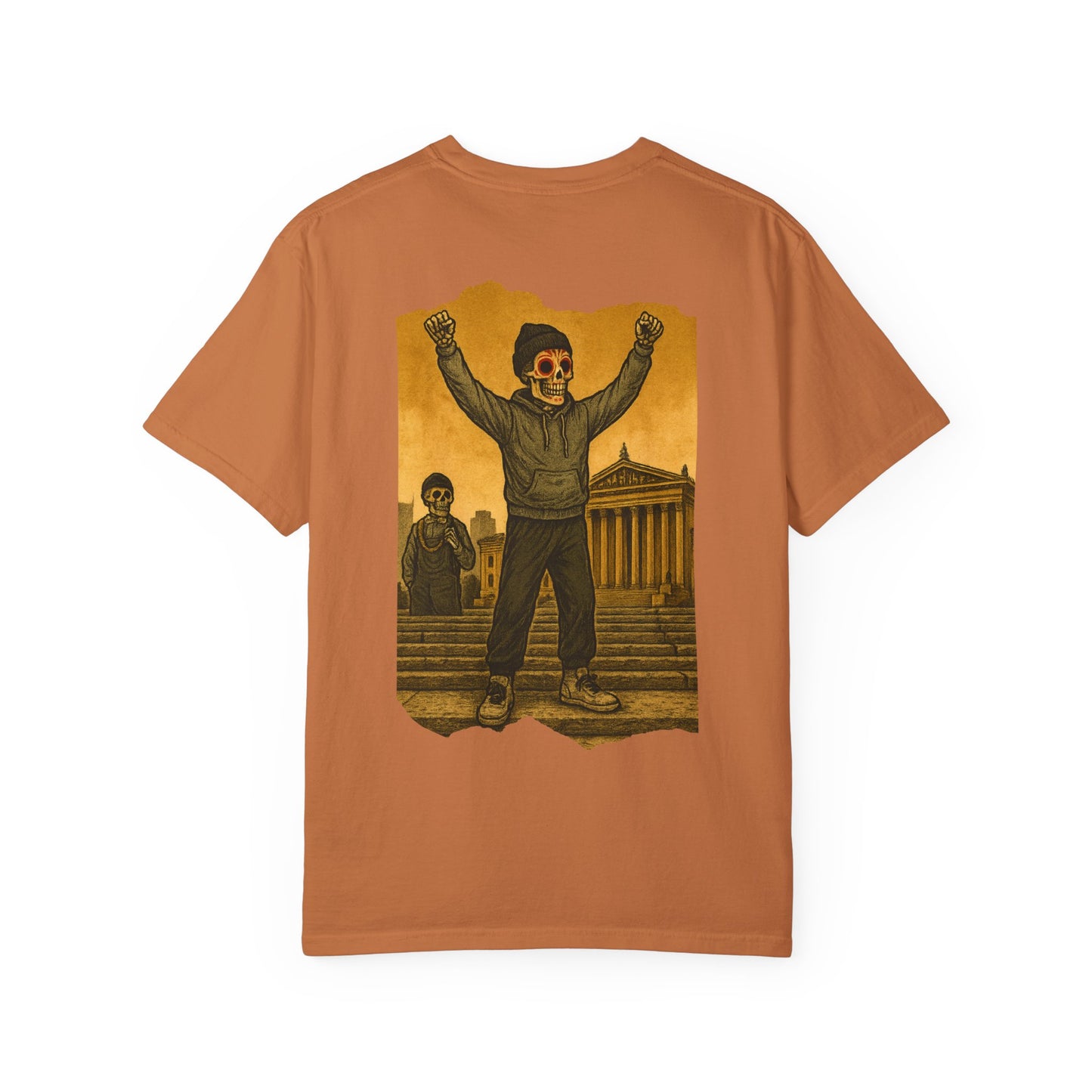 "Undead Underdog" – Skeleton Victory Steps Tee