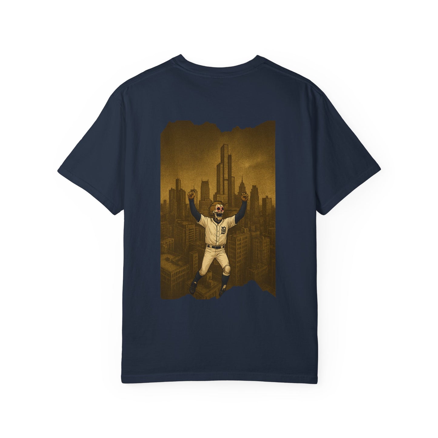 “Motor City Mash” – Undead Victory Baseball Tee