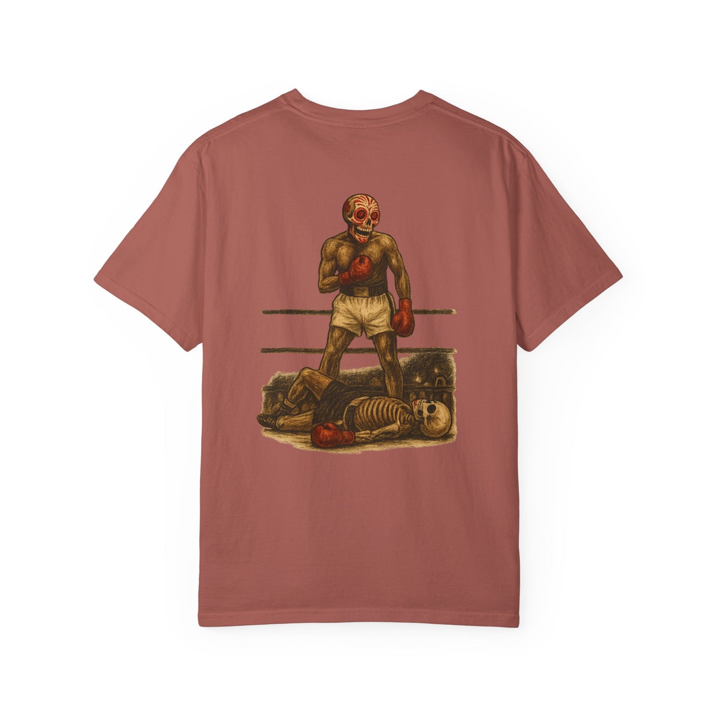 "Death by Knockout" – Skeleton Boxing Legend Tee