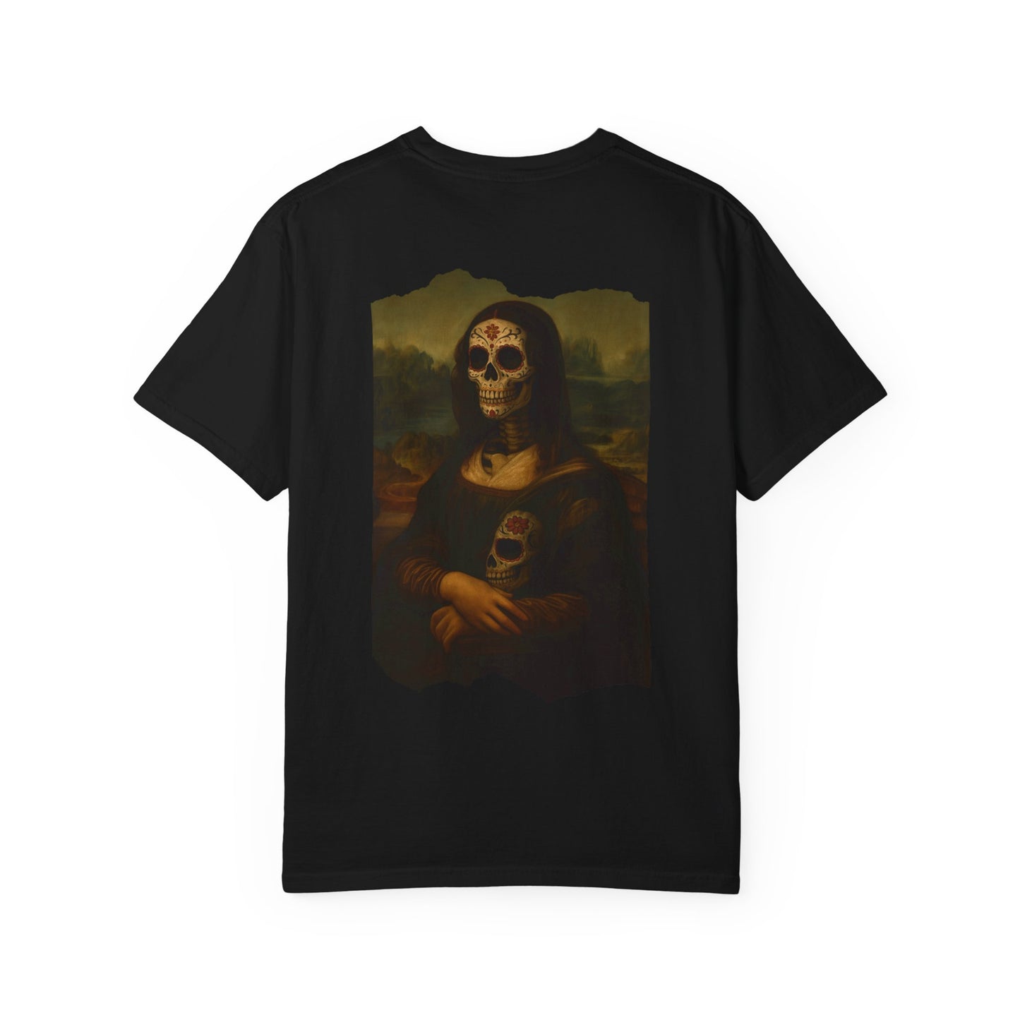 "Muerte Lisa" – Day of the Dead Mona Lisa Tee