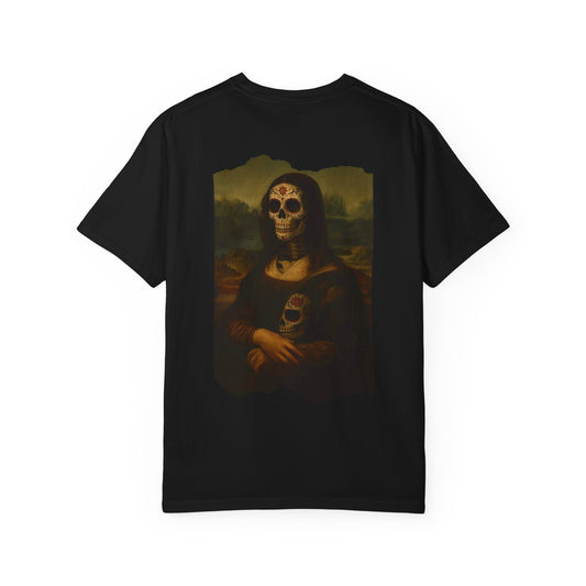 "Muerte Lisa" – Day of the Dead Mona Lisa Tee
