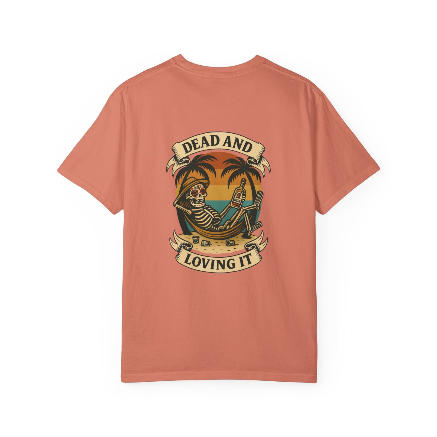 Dead and Loving It – Island Skeleton Tee