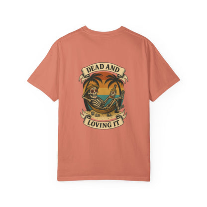 Dead and Loving It – Island Skeleton Tee
