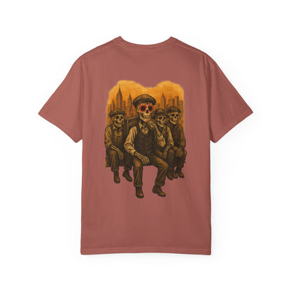 "Bones of the Builders" – Skeleton Workers of Old NYC Tee
