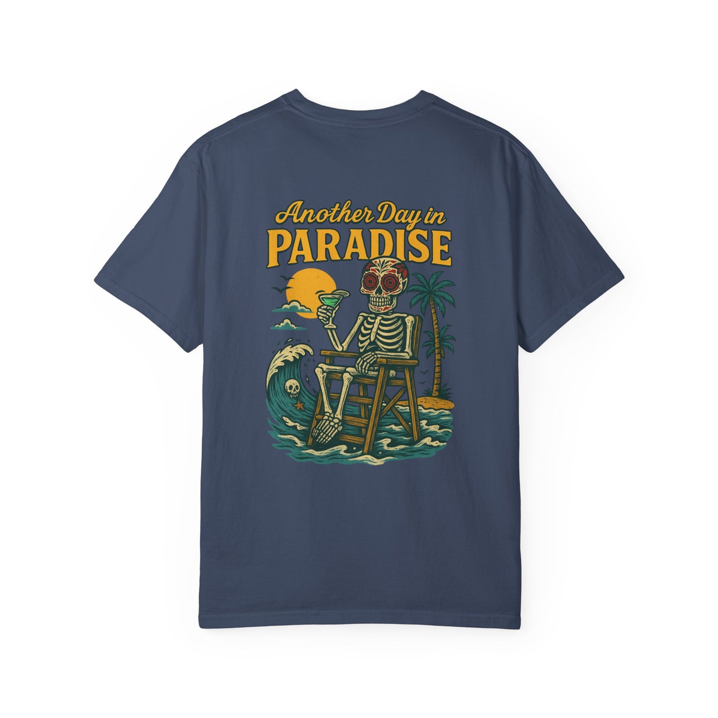 Another Day in Paradise – Beach Skeleton Tee