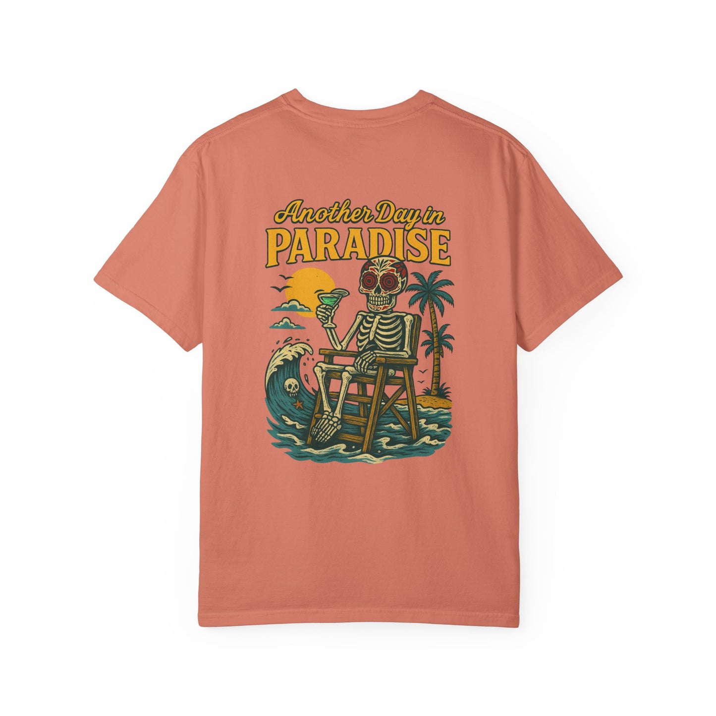 Another Day in Paradise – Beach Skeleton Tee