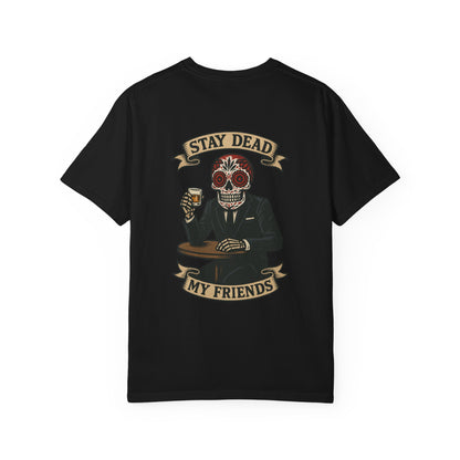 Ride or Die – Sugar Skull Biker Tee