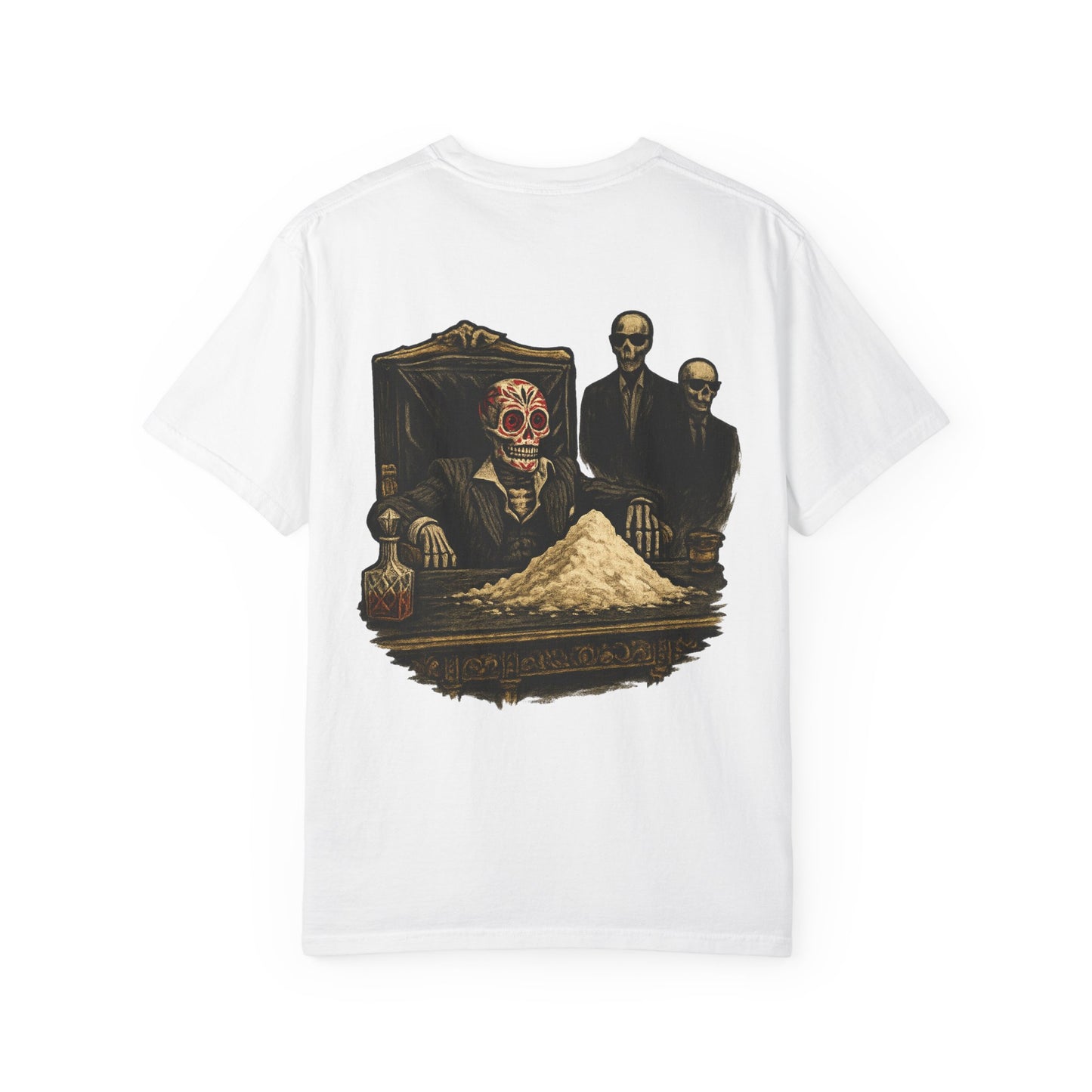 "The Bonefather" – Skeleton Crime Boss at the Throne Tee