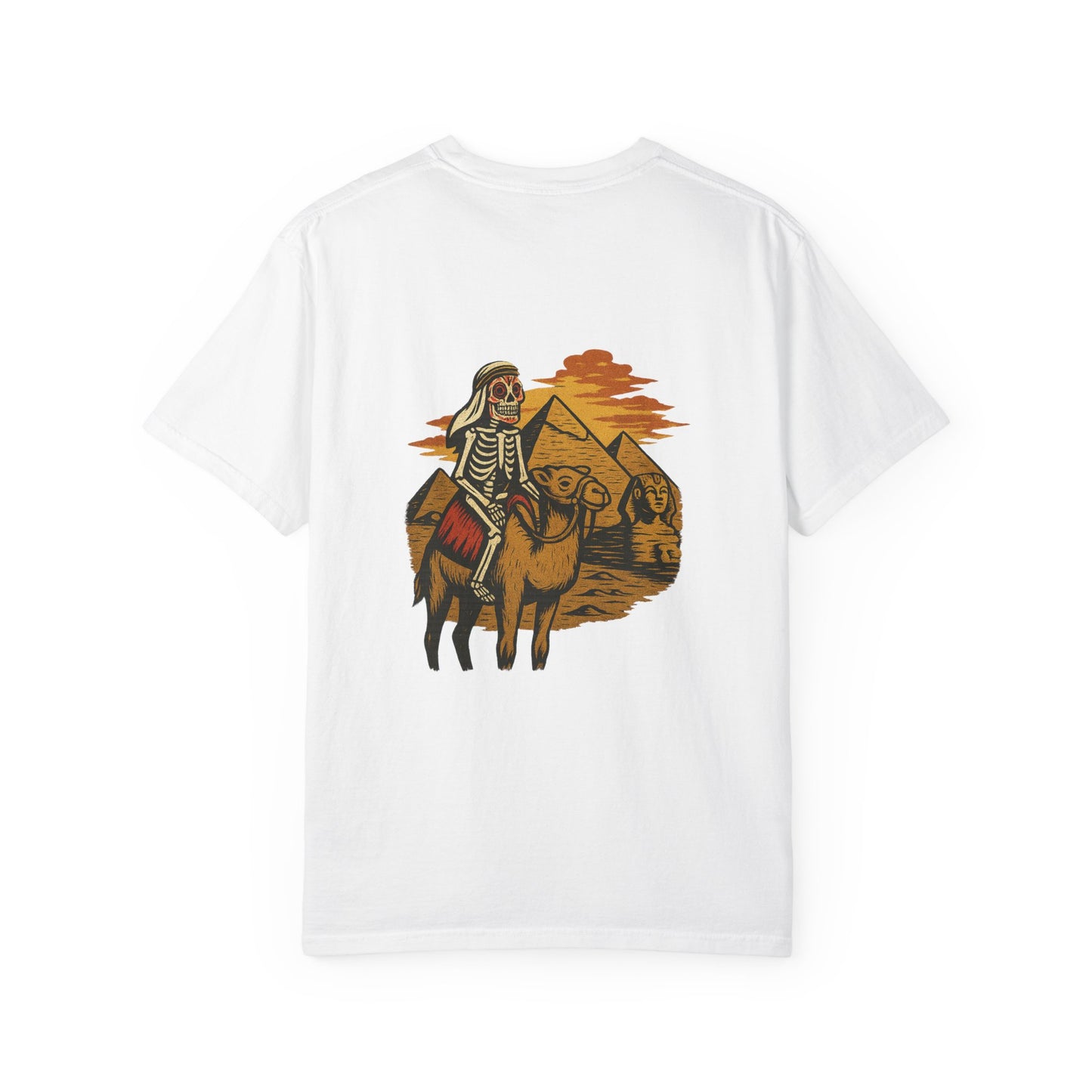 “Pharaoh’s Ride” – Skeleton Camel Trek Tee