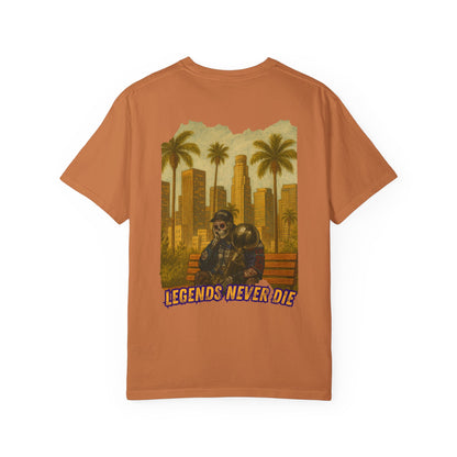 "Legends Never Die" – LA Skeleton Champion Tee