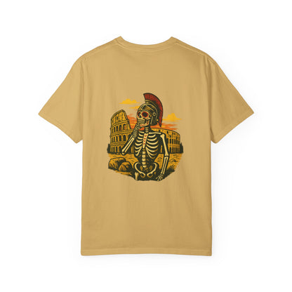 “Rome Wasn’t Burned in a Day” – Gladiator Skeleton Tee