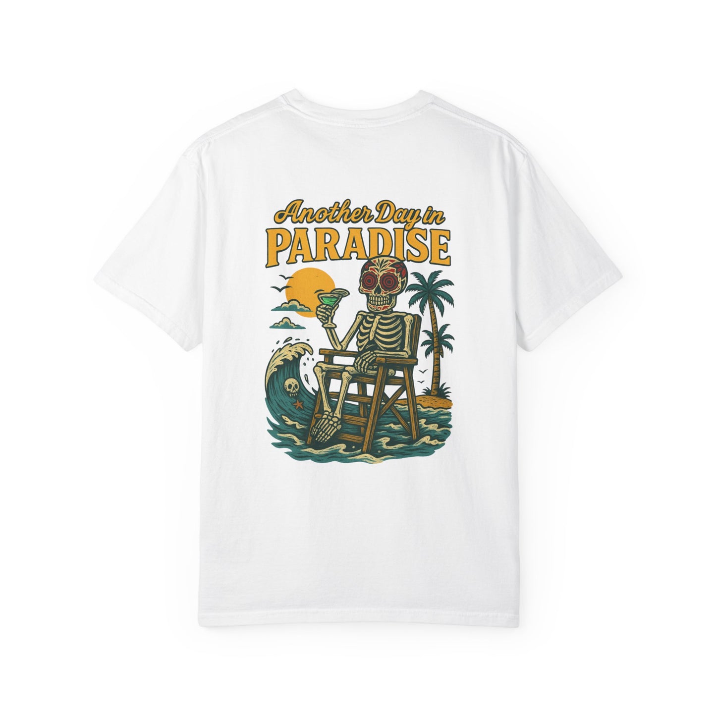 Another Day in Paradise – Beach Skeleton Tee