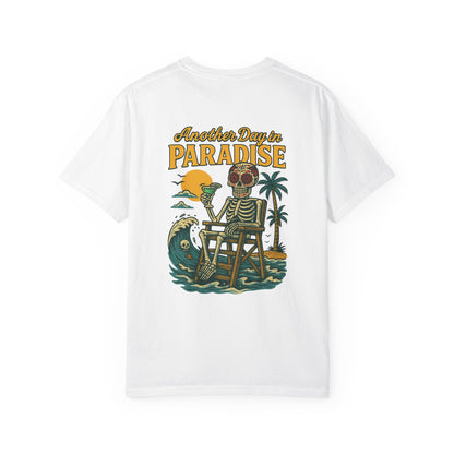 Another Day in Paradise – Beach Skeleton Tee