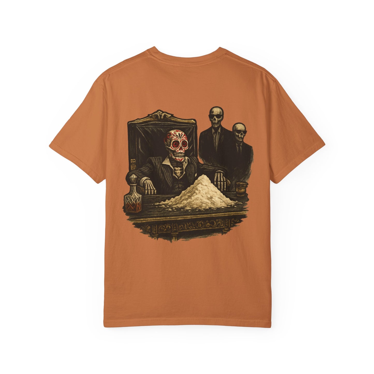 "The Bonefather" – Skeleton Crime Boss at the Throne Tee
