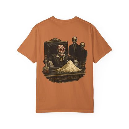 "The Bonefather" – Skeleton Crime Boss at the Throne Tee