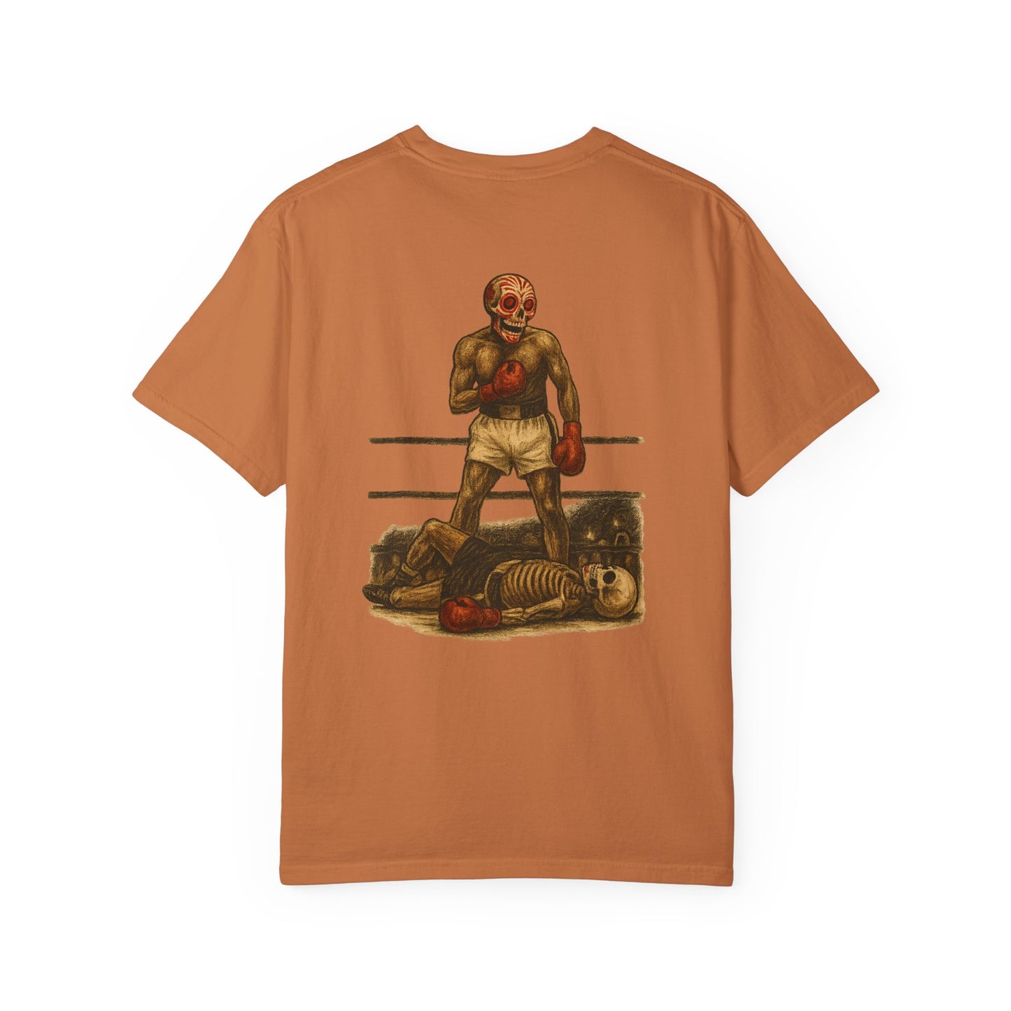 "Death by Knockout" – Skeleton Boxing Legend Tee