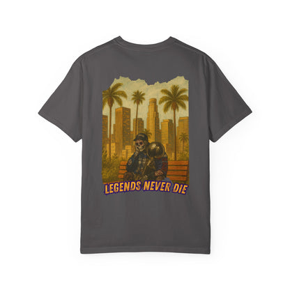 "Legends Never Die" – LA Skeleton Champion Tee