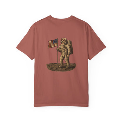 "One Small Step for Death" – Skeleton Astronaut Moon Landing Tee