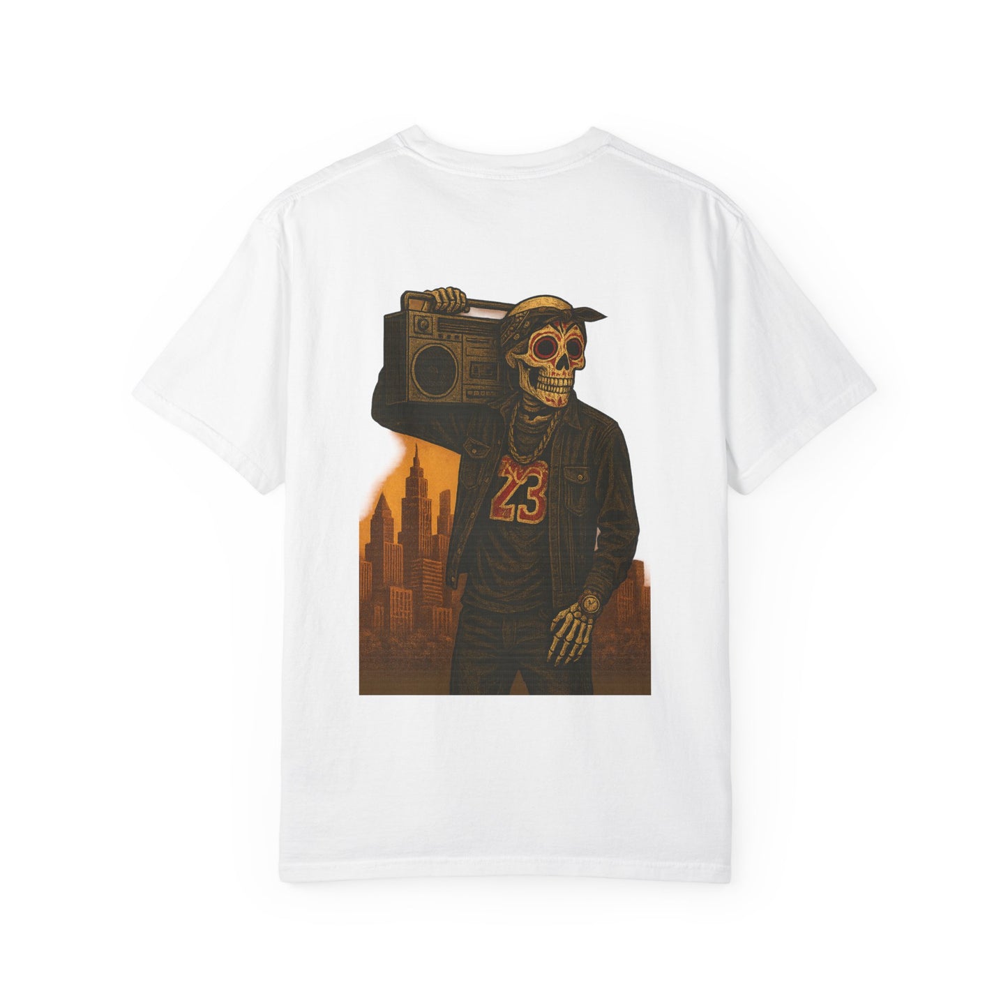 "Back from the Bronx" – Skeleton Boombox Legend Tee