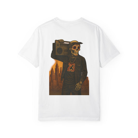 "Back from the Bronx" – Skeleton Boombox Legend Tee