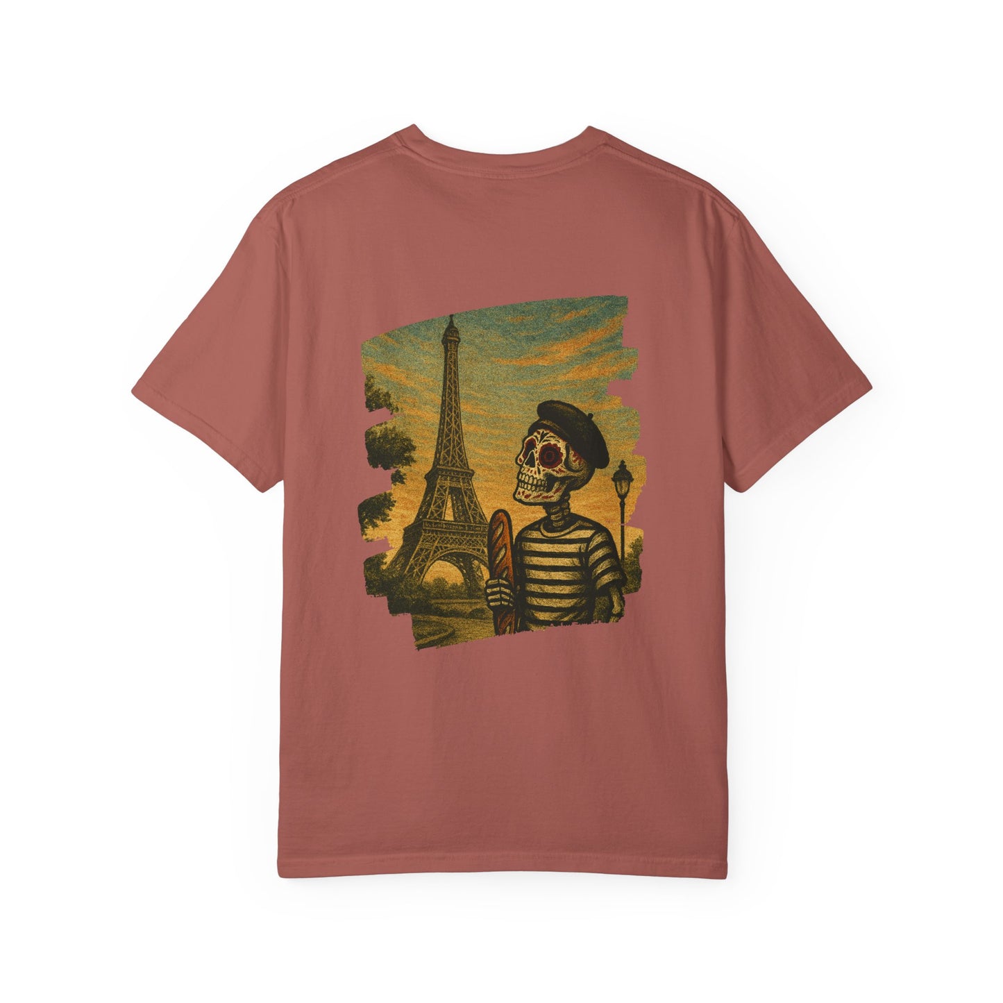 "Baguette to the Bone" – Skeleton in Paris Tee