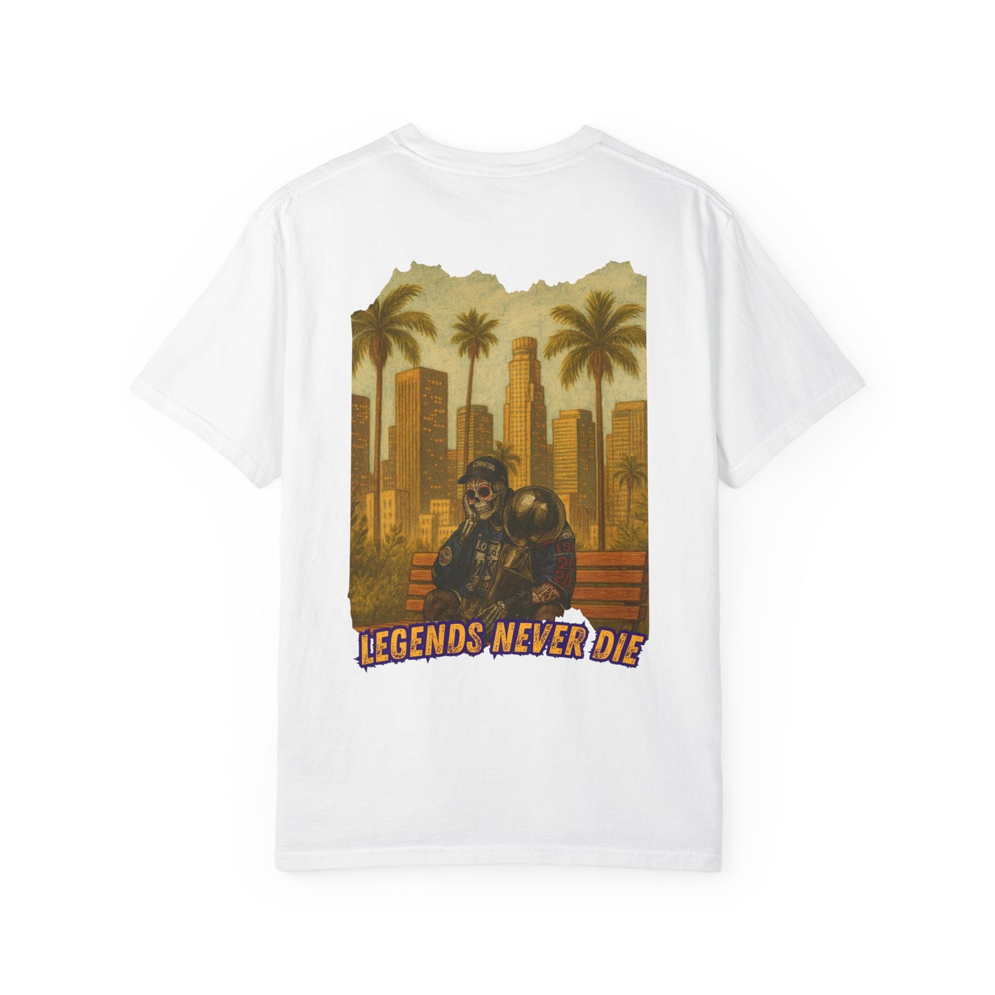 "Legends Never Die" – LA Skeleton Champion Tee