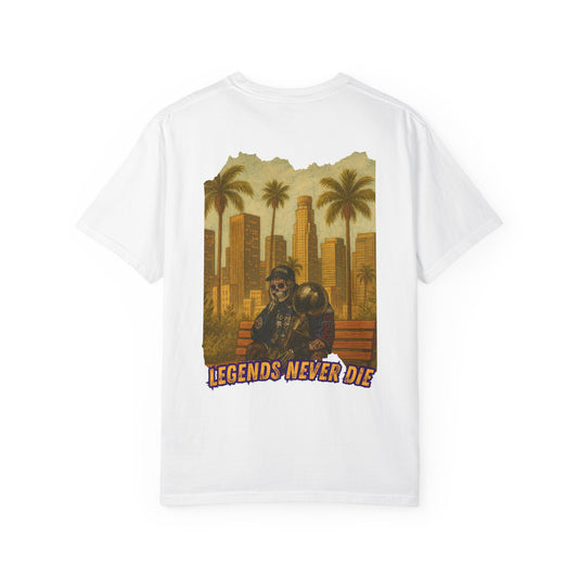 "Legends Never Die" – LA Skeleton Champion Tee