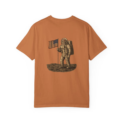"One Small Step for Death" – Skeleton Astronaut Moon Landing Tee
