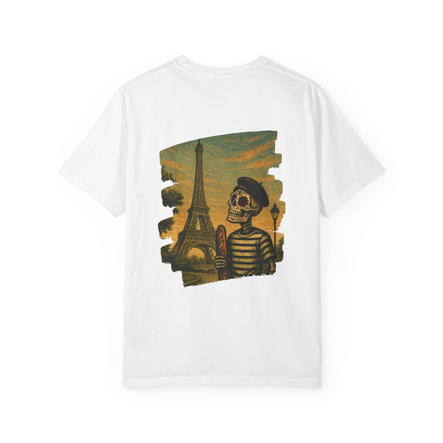 "Baguette to the Bone" – Skeleton in Paris Tee