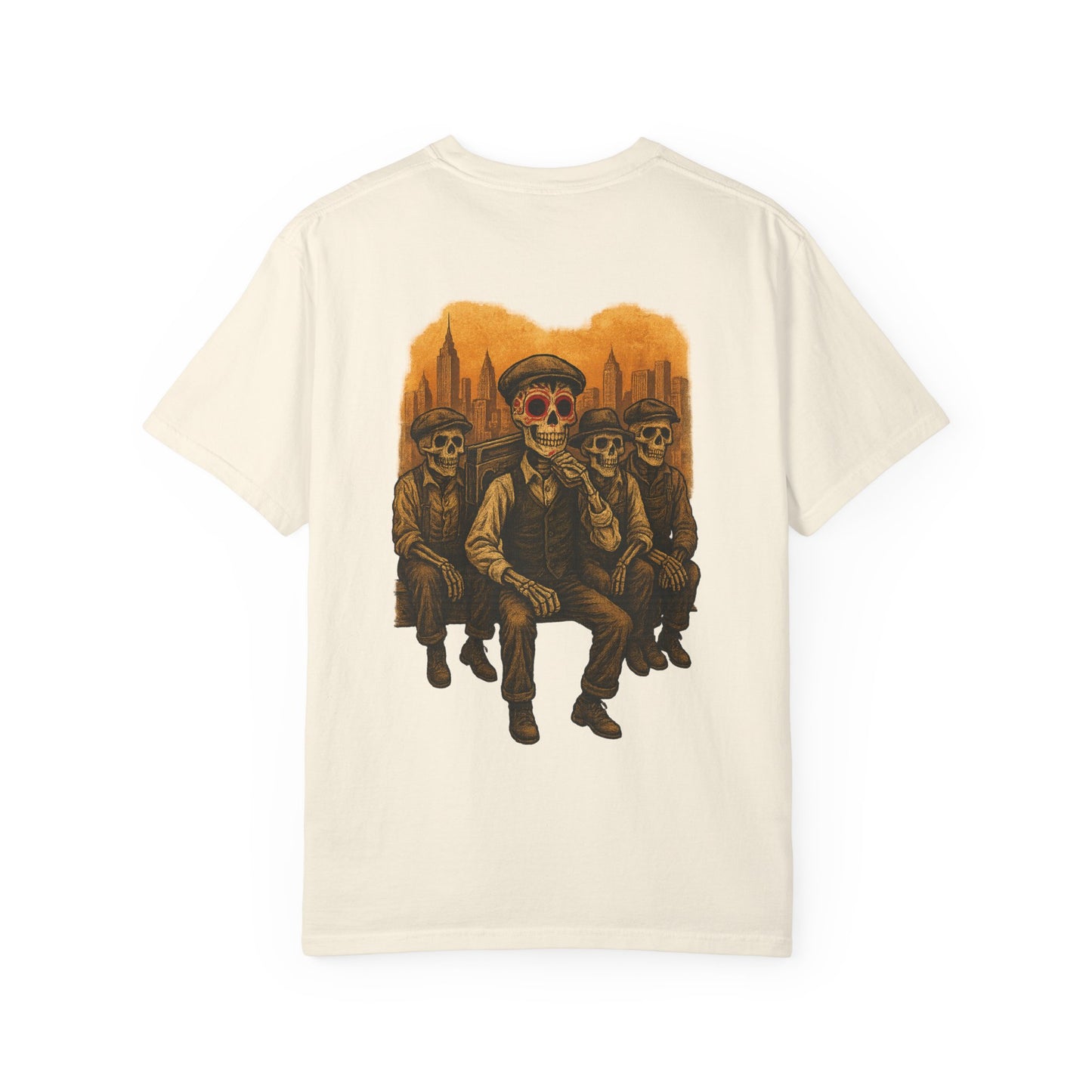"Bones of the Builders" – Skeleton Workers of Old NYC Tee