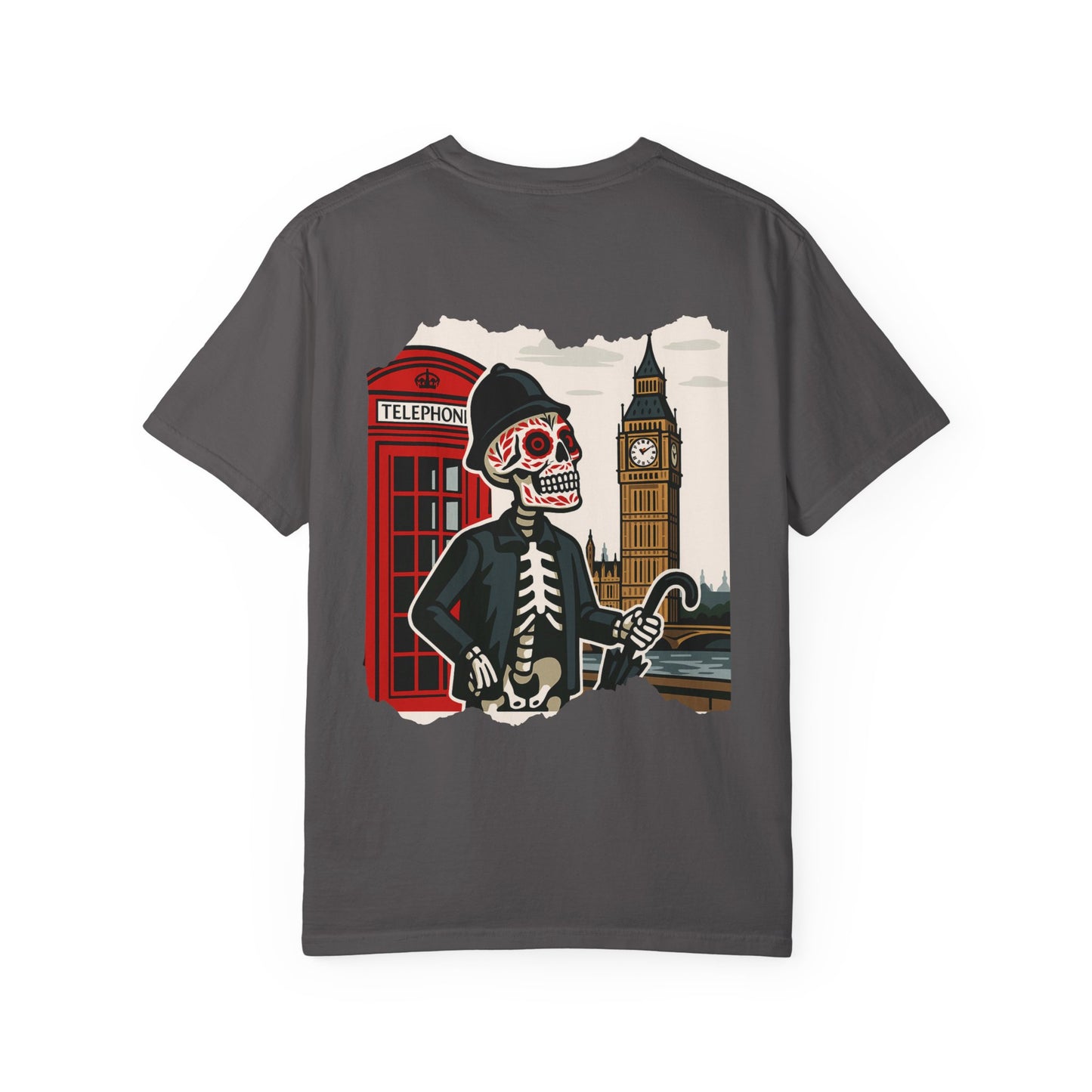 "Bones of Britain" – Skeleton in London Tee