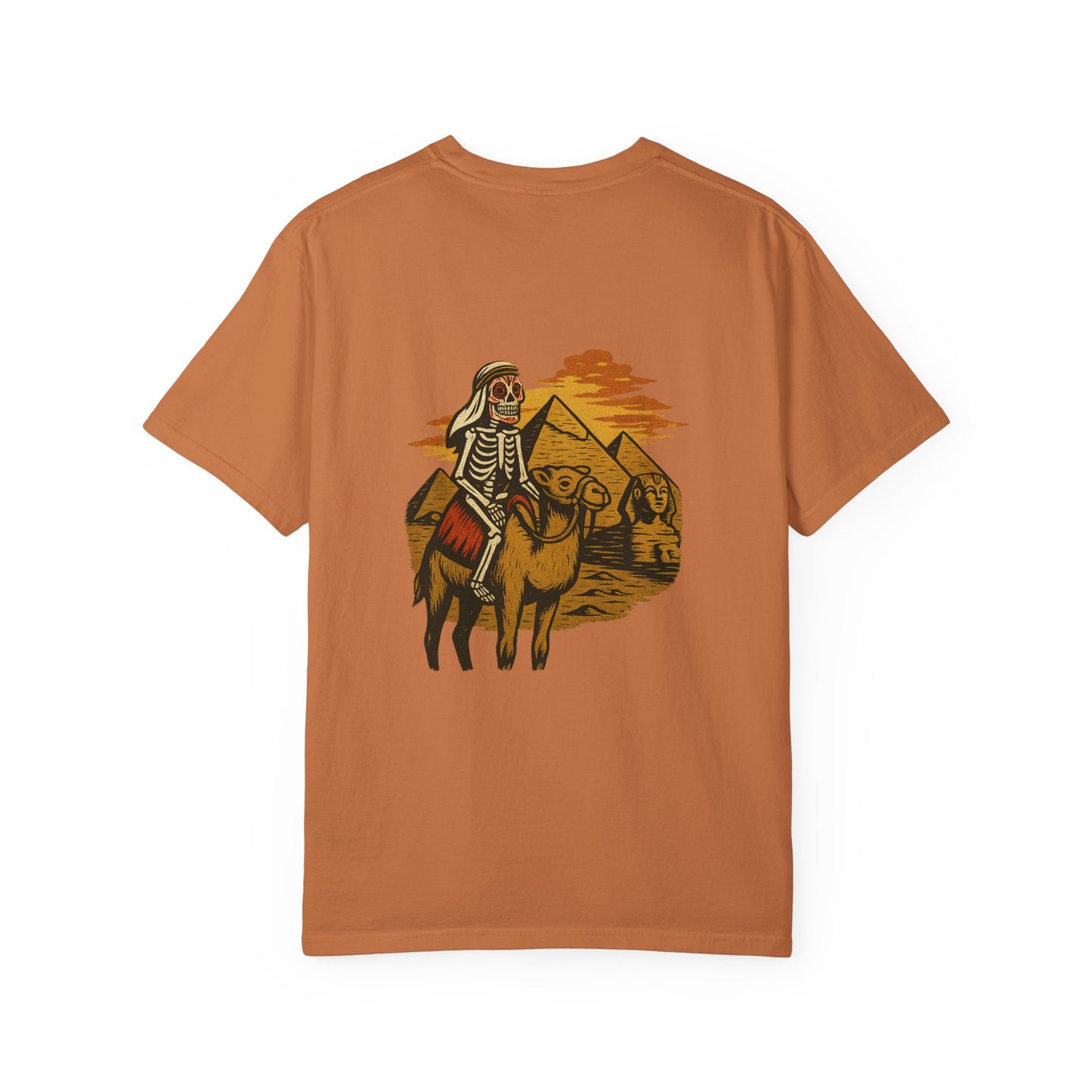 “Pharaoh’s Ride” – Skeleton Camel Trek Tee
