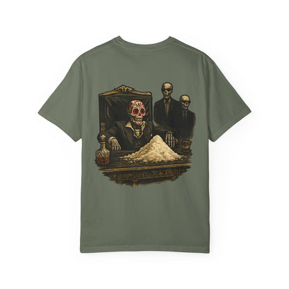 "The Bonefather" – Skeleton Crime Boss at the Throne Tee