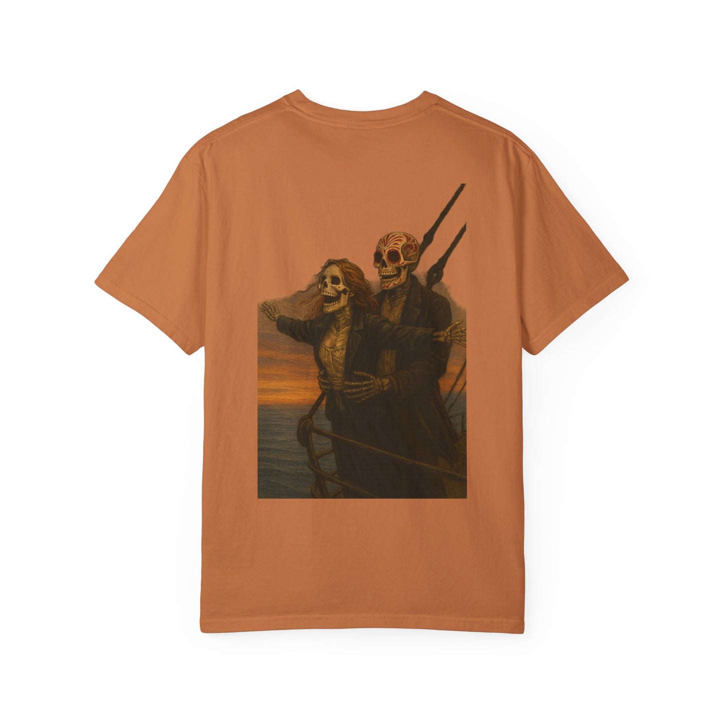 “Till the End of the Bow” – Skeleton Lovers Ship Tee