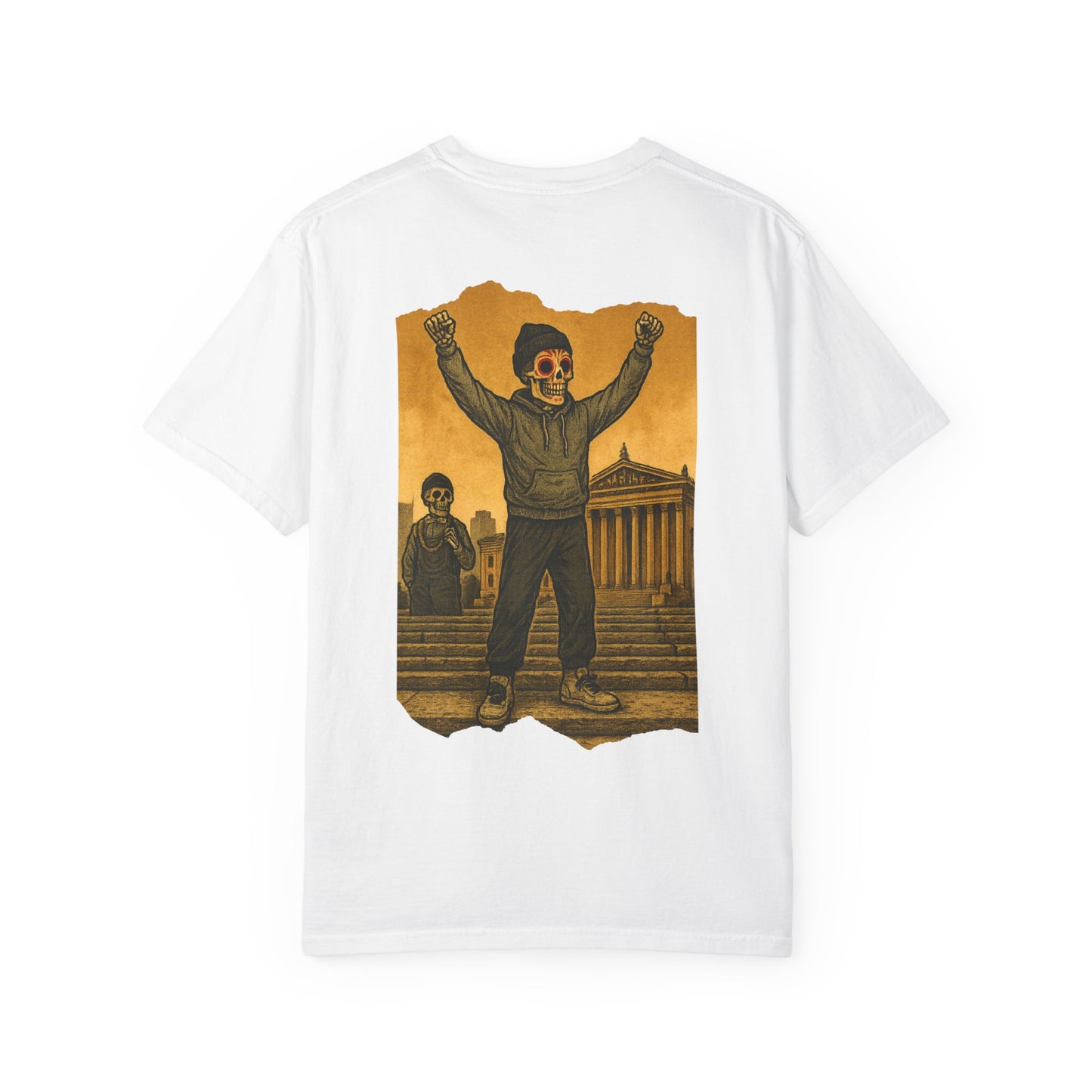 "Undead Underdog" – Skeleton Victory Steps Tee
