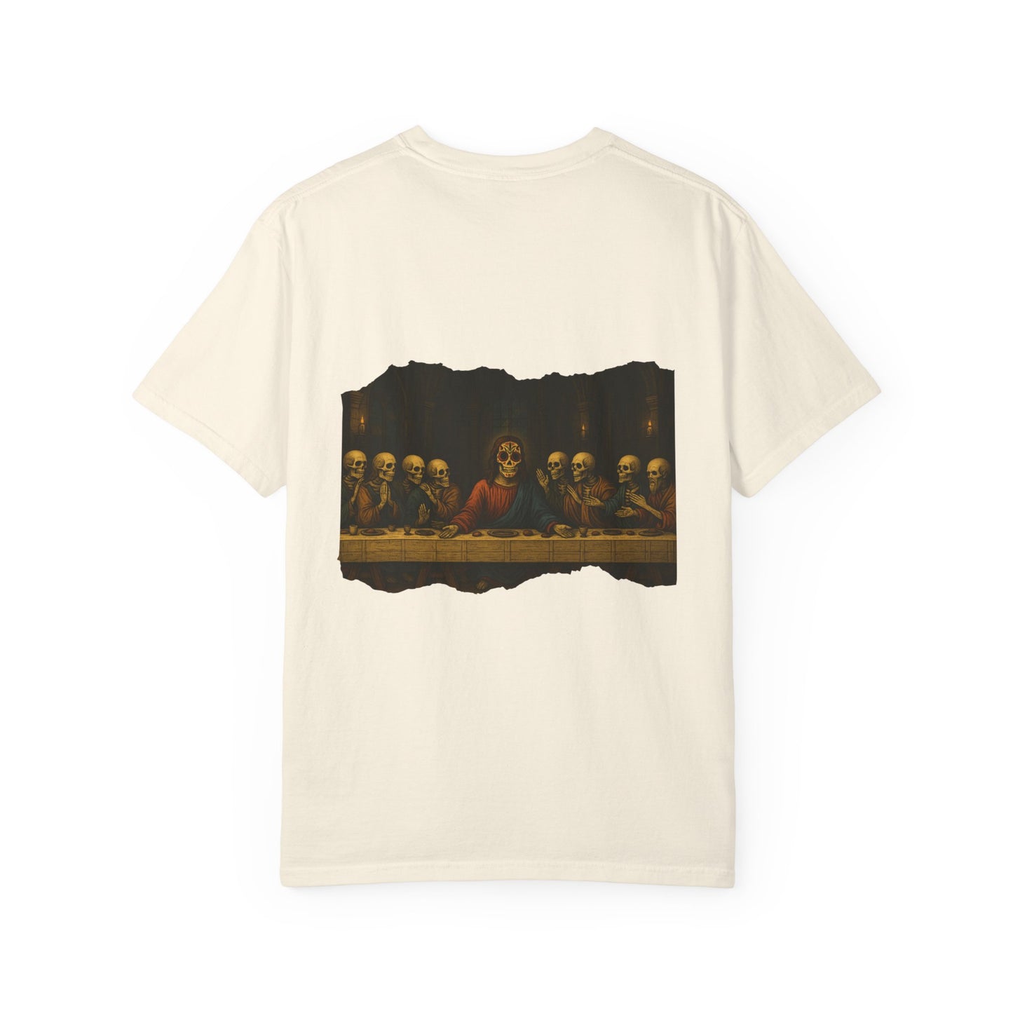 "The Last Supper of the Dead" – Skeleton Apostles Art Tee