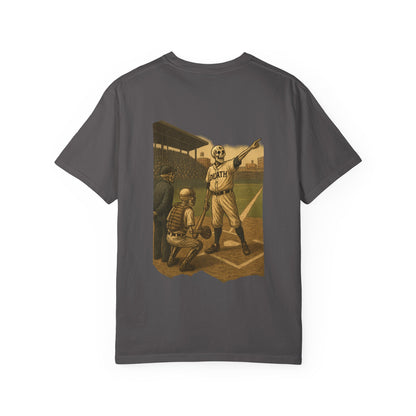 "Callin' My Shot" – Skeleton Baseball Legend Tee