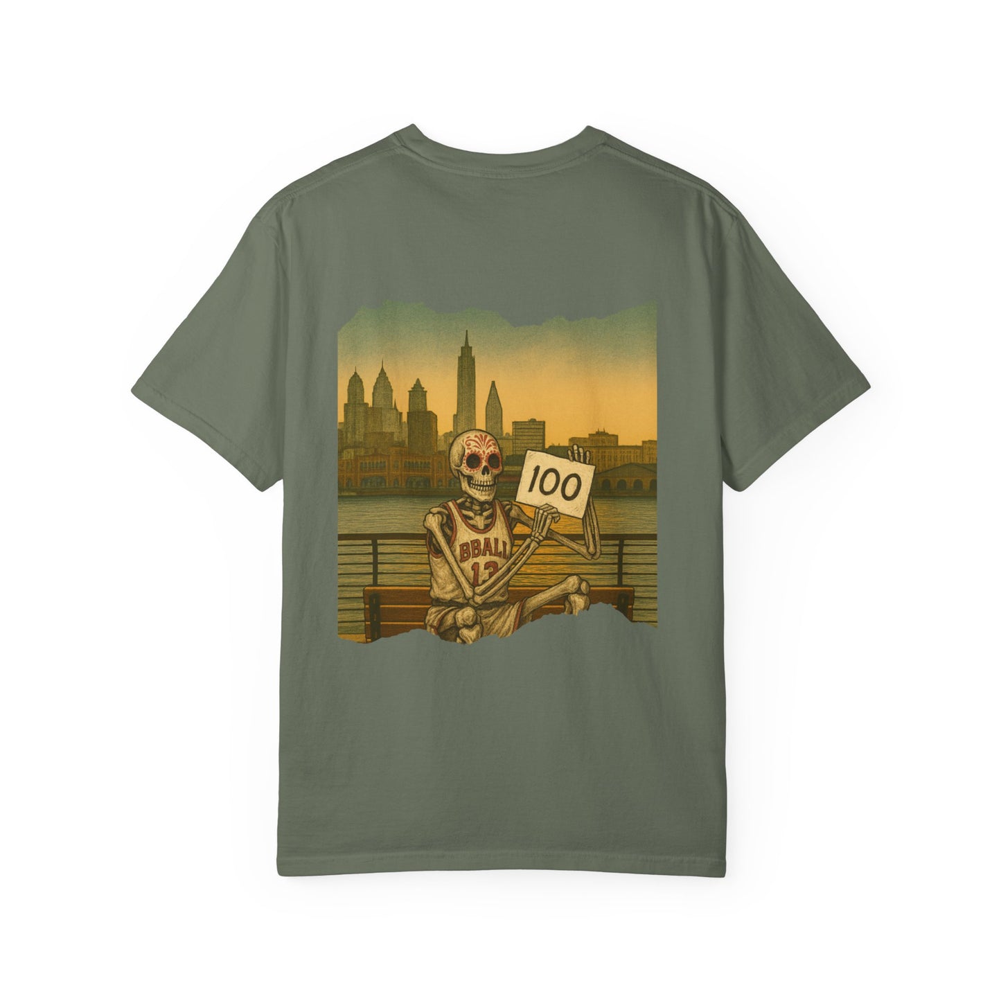 “Ghost Drops 100” – Skeleton Legend Tee