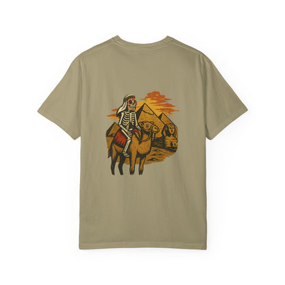 “Pharaoh’s Ride” – Skeleton Camel Trek Tee