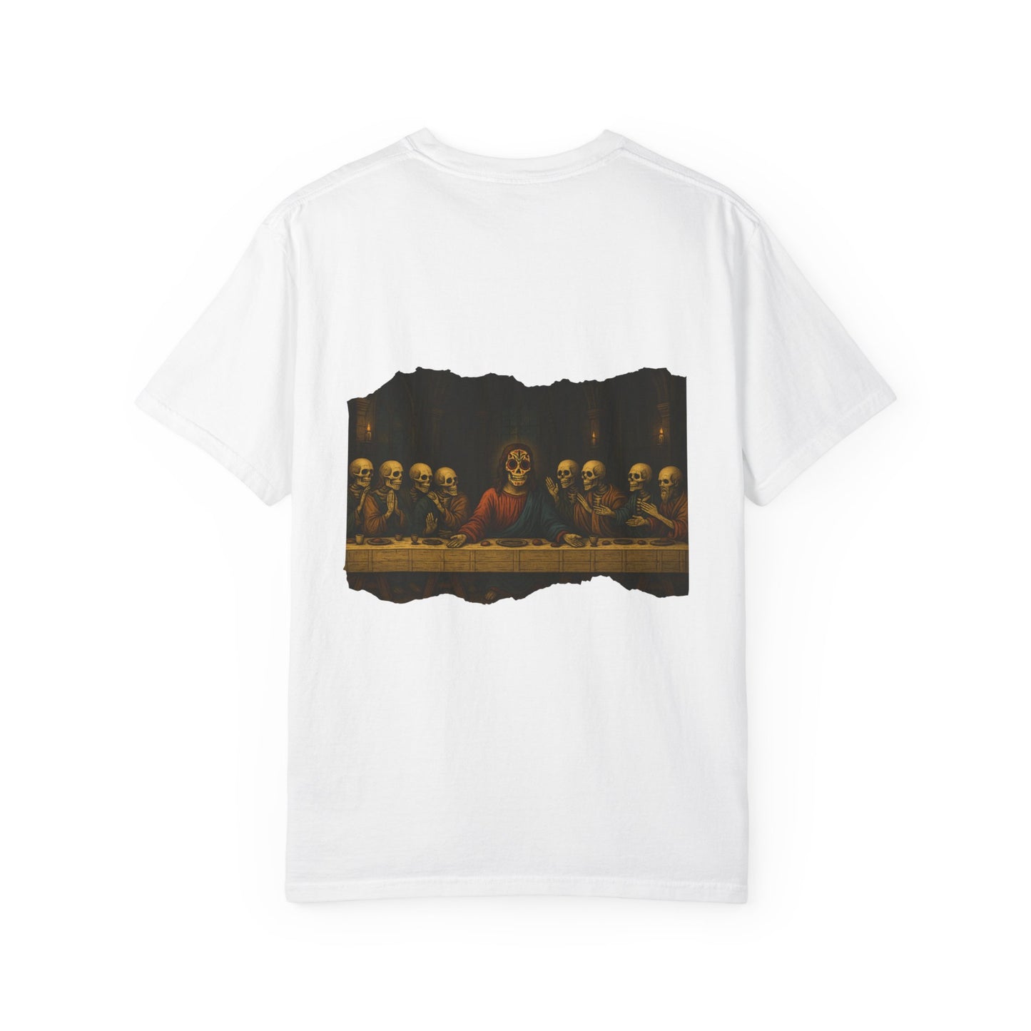 "The Last Supper of the Dead" – Skeleton Apostles Art Tee