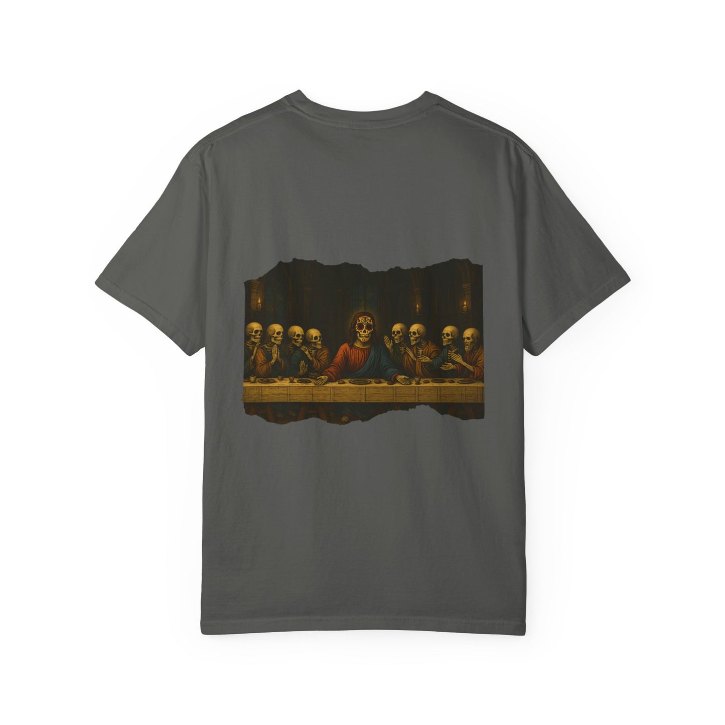 "The Last Supper of the Dead" – Skeleton Apostles Art Tee