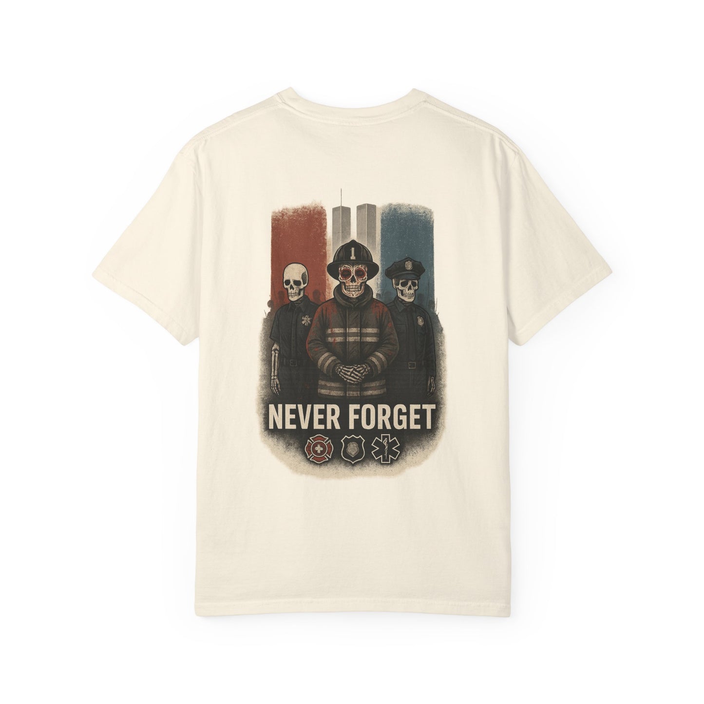 "Never Forget" – 9/11 Tribute Heroes Tee
