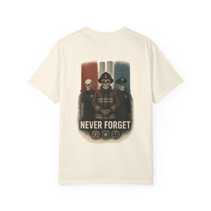 "Never Forget" – 9/11 Tribute Heroes Tee