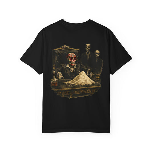 "The Bonefather" – Skeleton Crime Boss at the Throne Tee