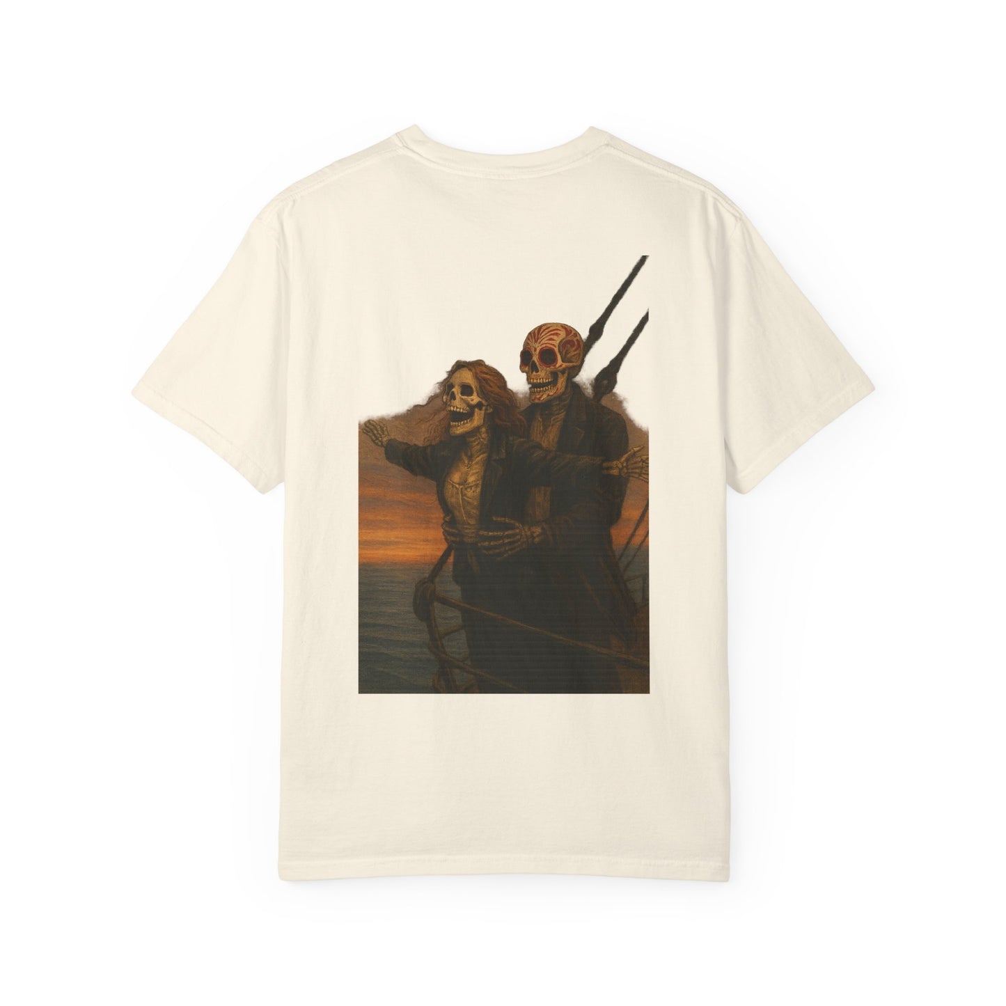 “Till the End of the Bow” – Skeleton Lovers Ship Tee