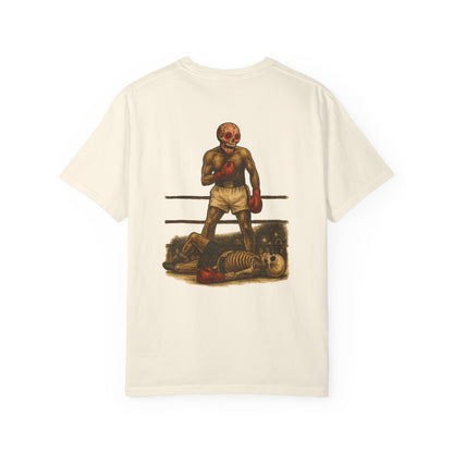 "Death by Knockout" – Skeleton Boxing Legend Tee