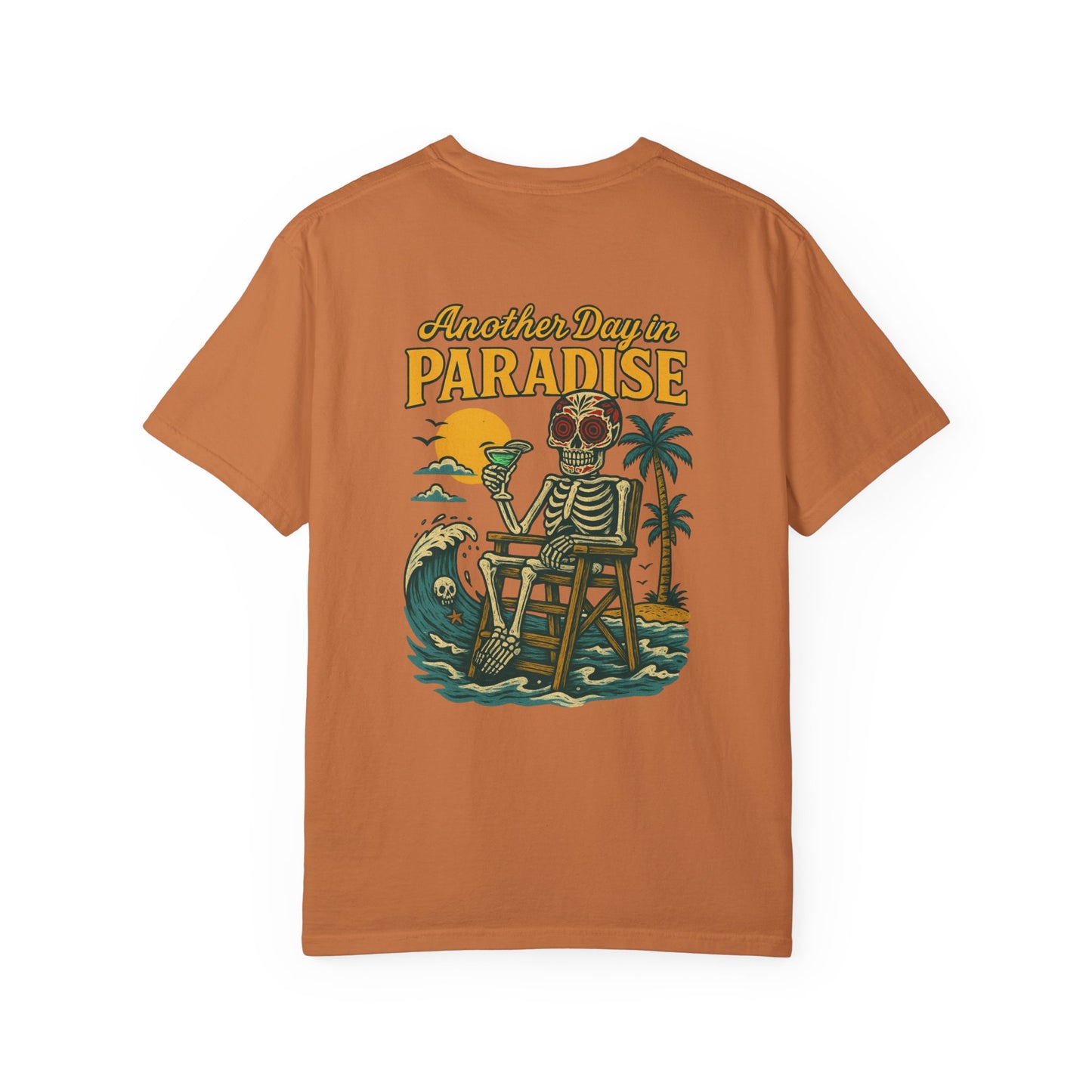 Another Day in Paradise – Beach Skeleton Tee